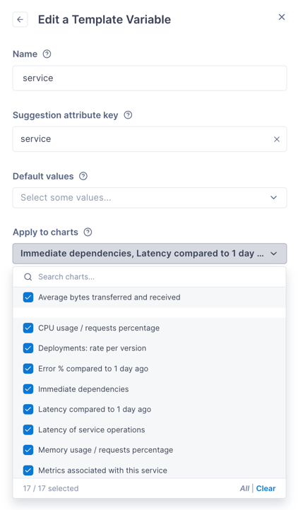 Edit variable