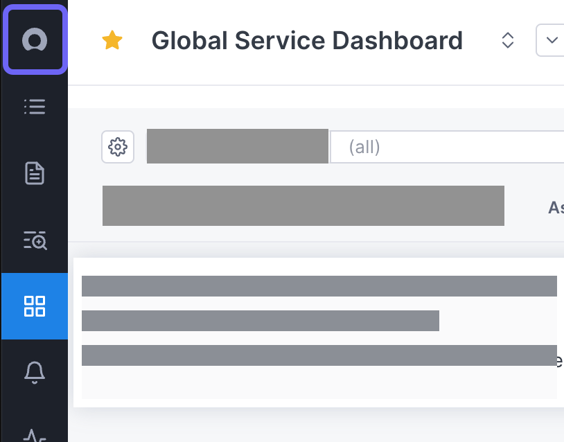 Box highlights the ServiceNow icon.