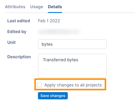 Apply changes to all projects