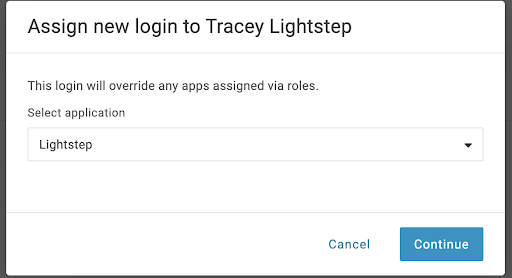 Add Lightstep Observability to a profile